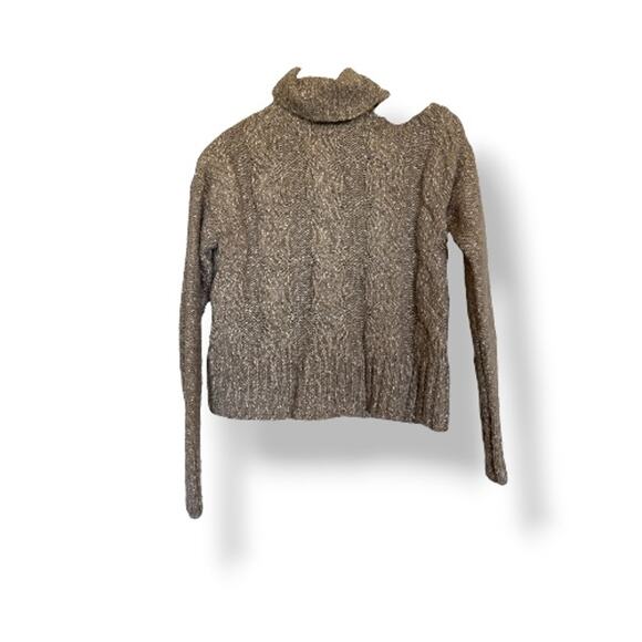 Veronica Bear Selleck Cutout Turtleneck Sweater Sz XS - Picture 2 of 8